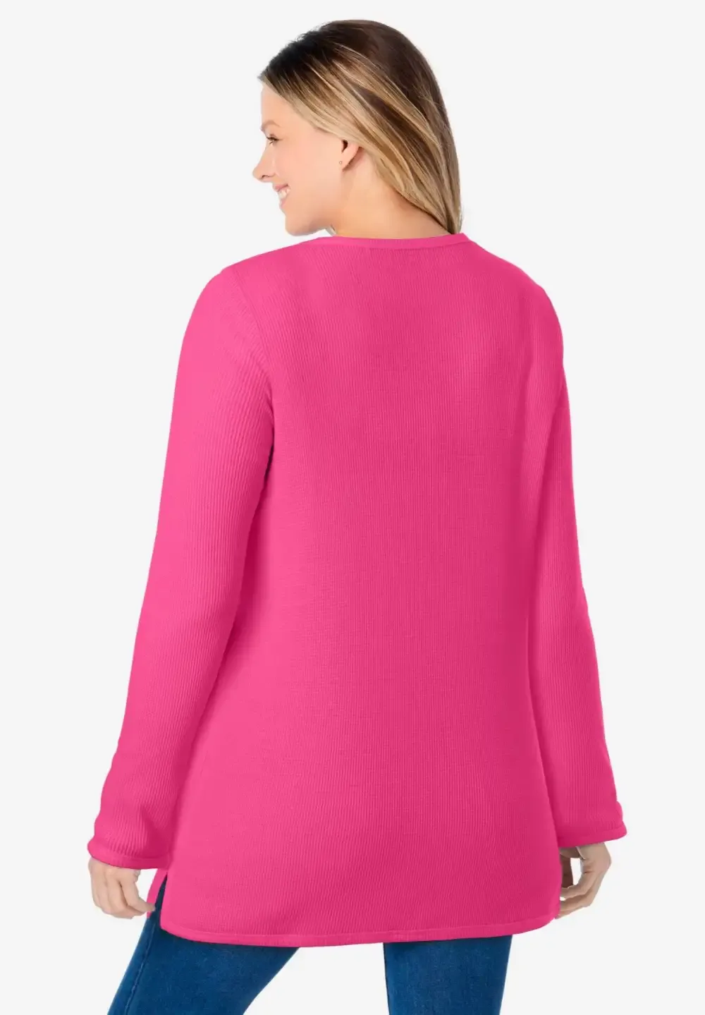 Waffle Thermal Sweatshirt