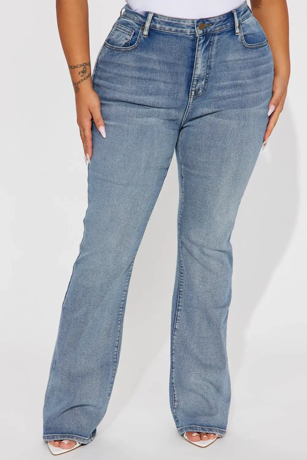 Gemma Sculpting Stretch Bootcut Jeans - Vintage Wash