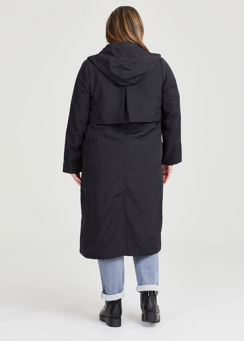 Weekend Zip Trench Coat