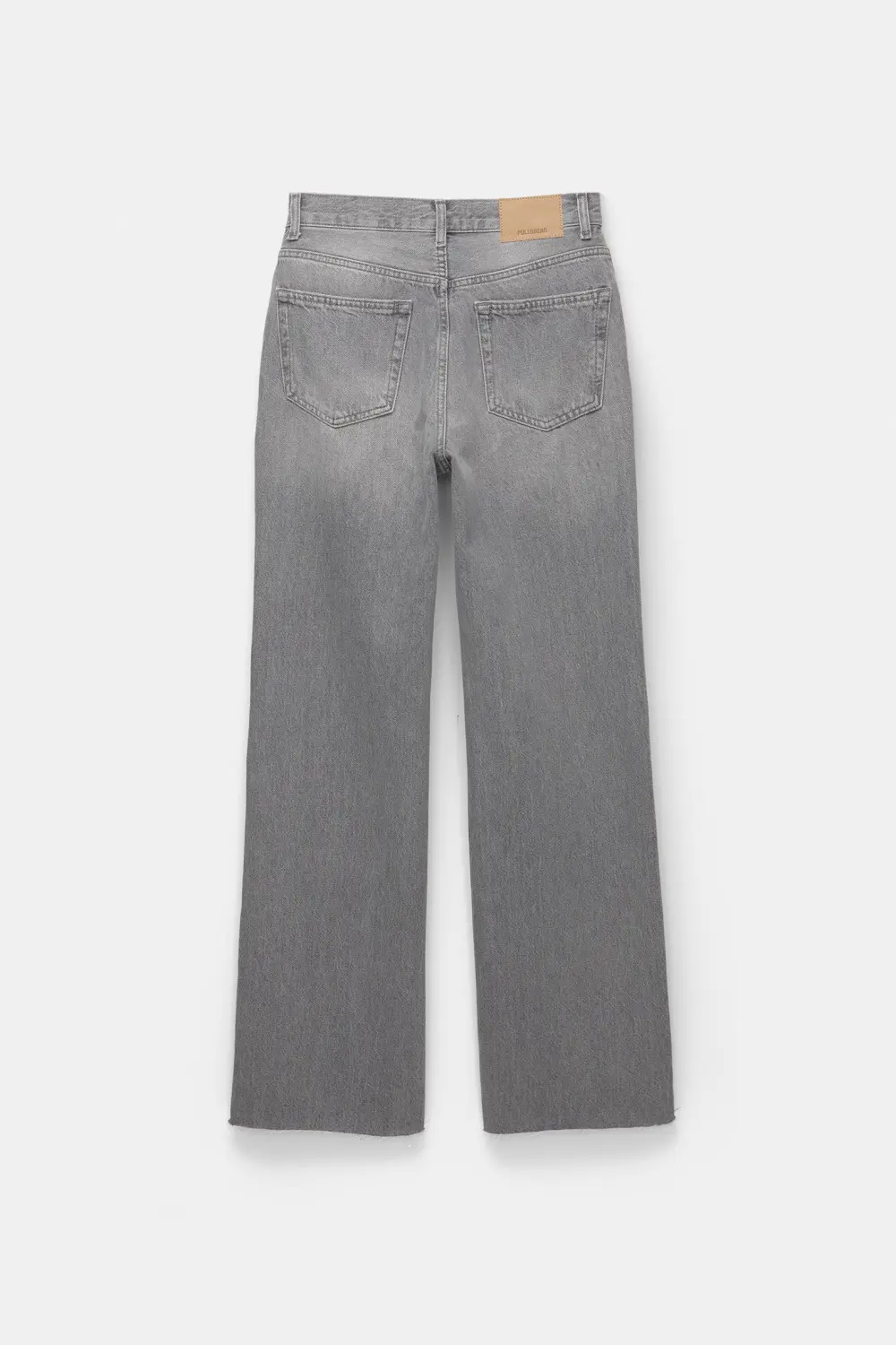 Jeans rectos tiro alto