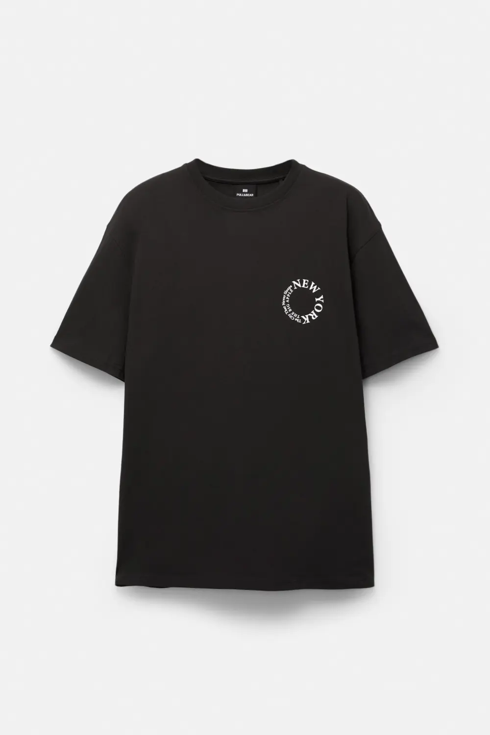 Black New York graphic T-shirt