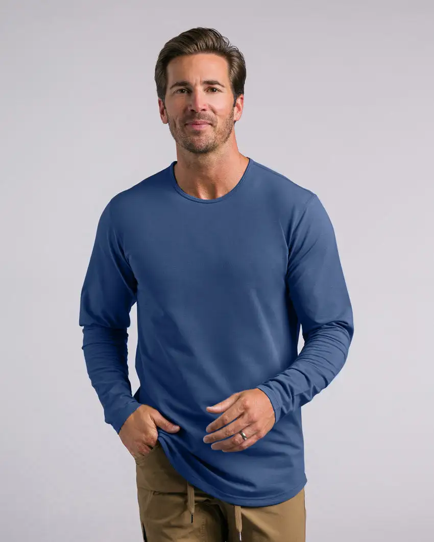 Drop-Cut Long Sleeve: Bylt Signature