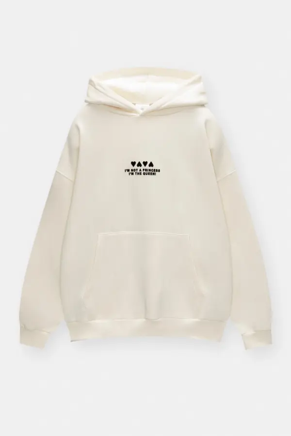 Sudadera capucha carta póker