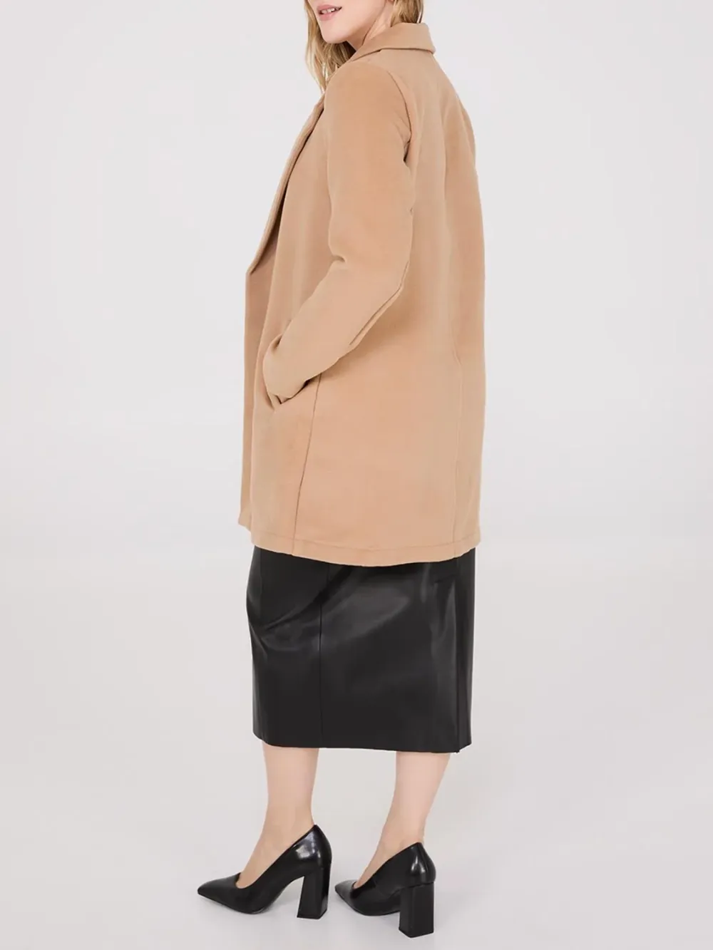 Brushed Car Coat