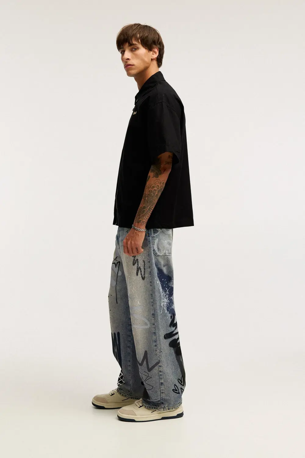 Graffiti skater jeans