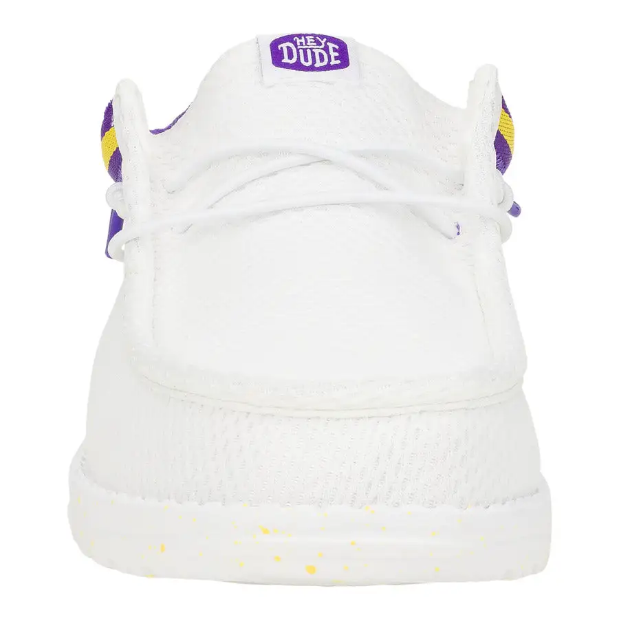 Wally Varsity Jersey - White Yellow