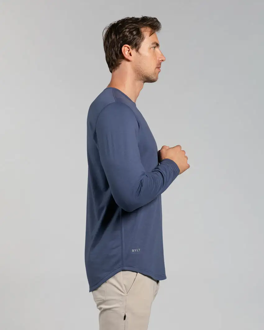 Drop-Cut Long Sleeve: Bylt Signature