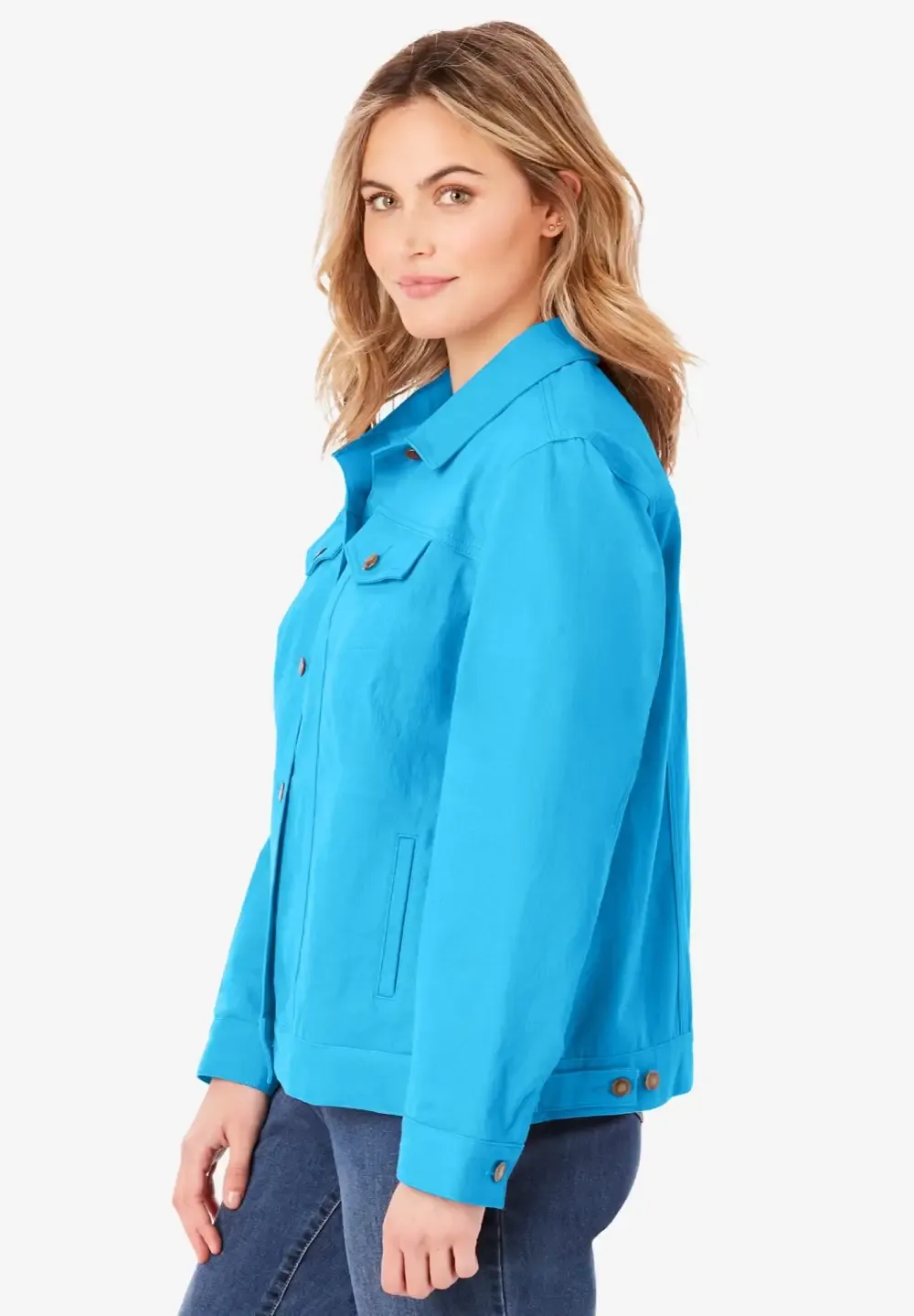 Stretch Denim Jacket