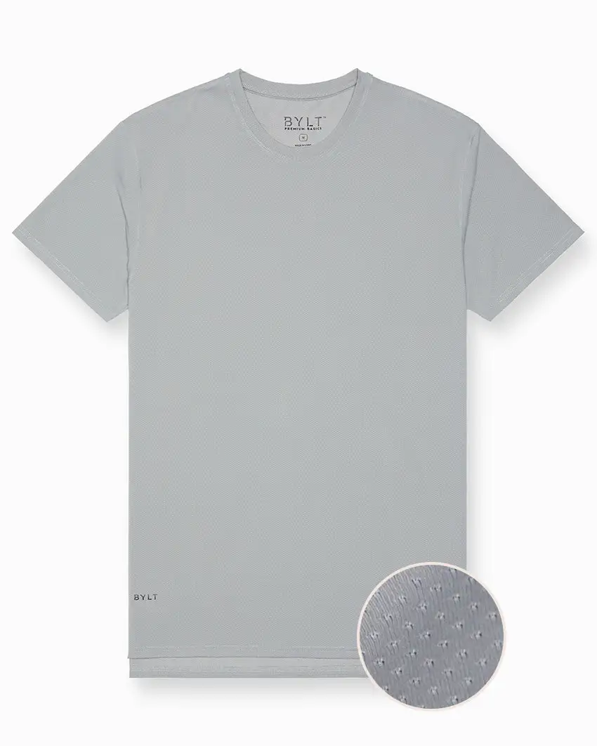 Pulse Short Sleeve Split Hem