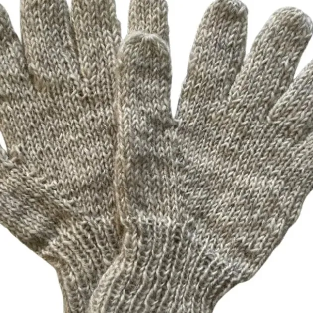 plain wool gloves