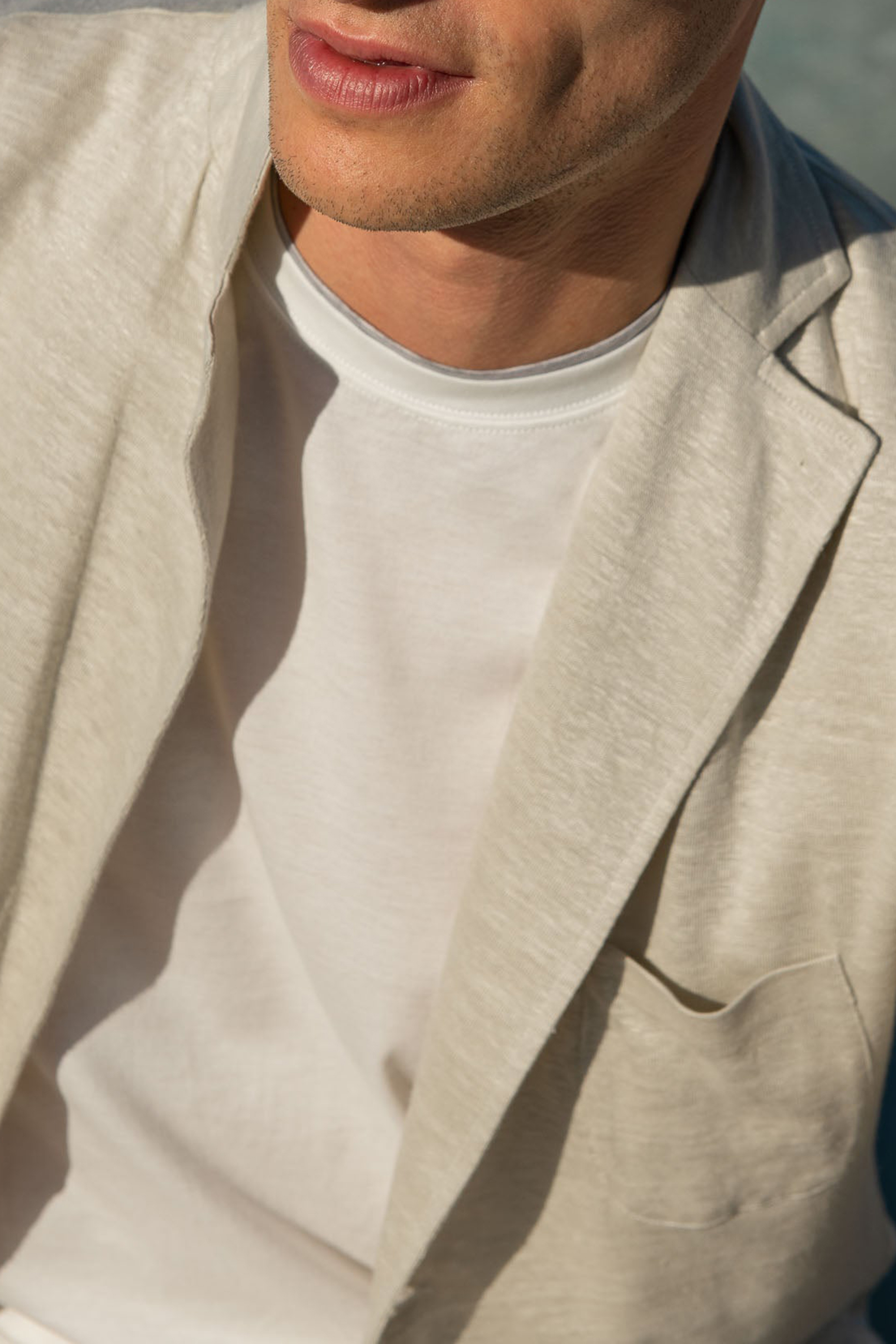 Linen Knitted Jacket