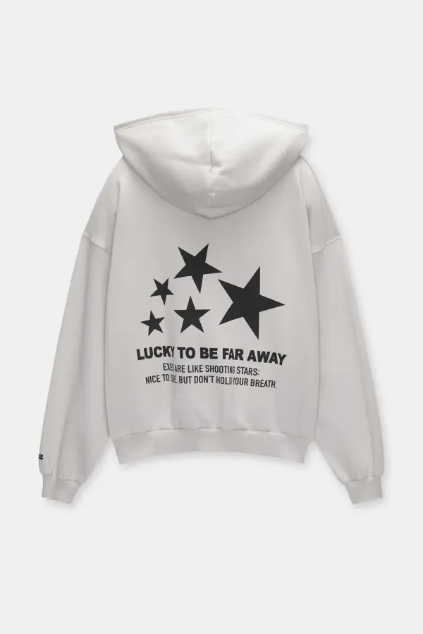 Sudadera capucha estrellas