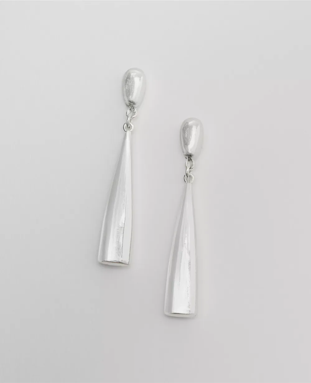 Skinny Teardrop Drop Earrings