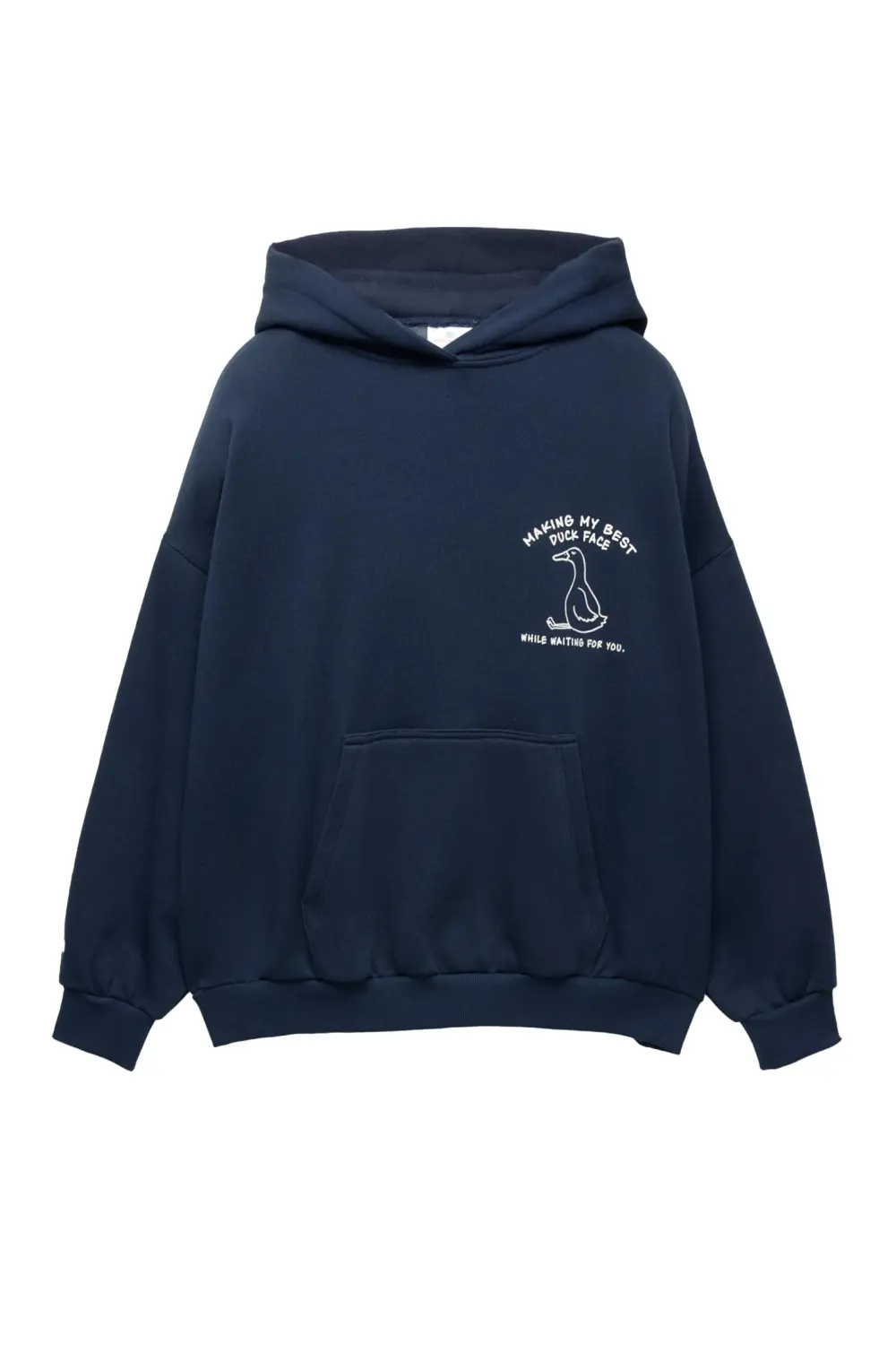 Sudadera capucha gráfico pato