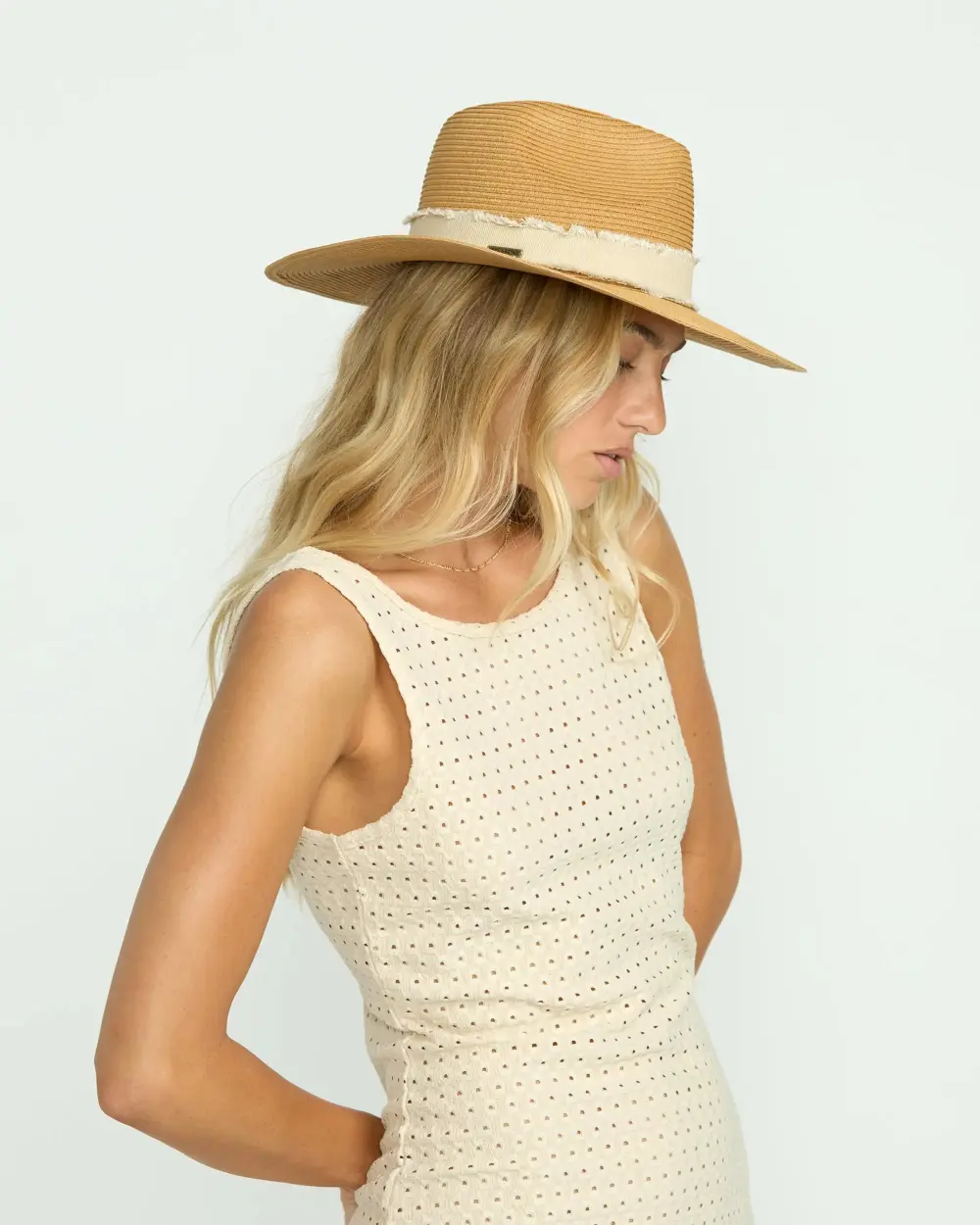 Sun Baked Hat - Biscuit