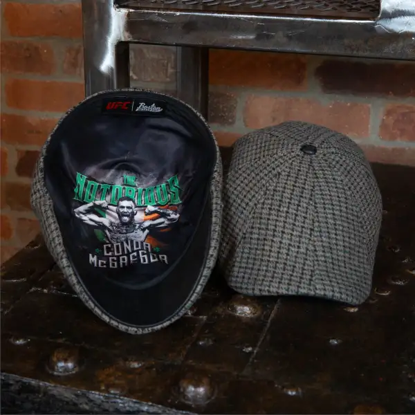 The Notorious Conor McGregor Boston Scally Cap - Knockout Plaid