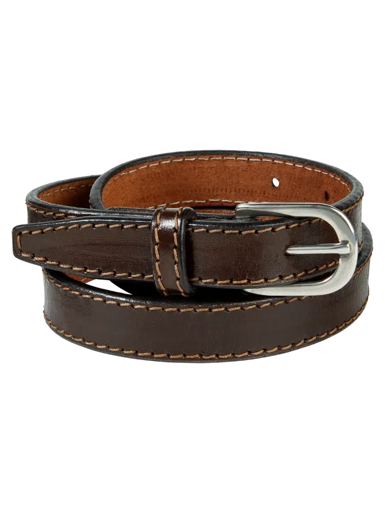 Women's Thin Leather Belt