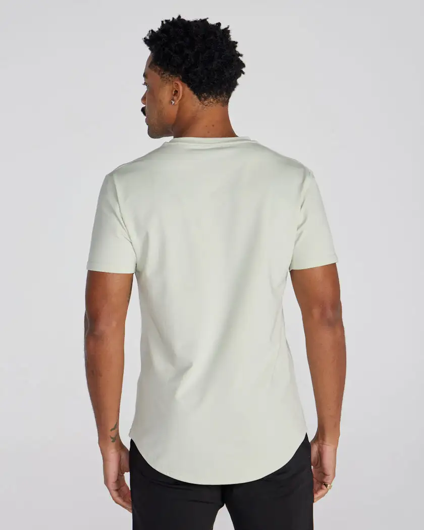 Drop-Cut V-Neck: Lux