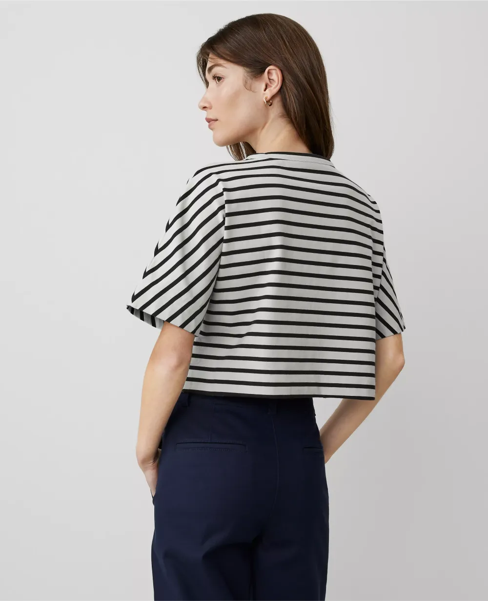 Weekend Collection Striped Dolman Tee