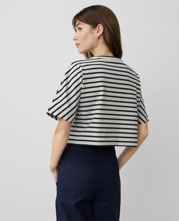 Weekend Collection Striped Dolman Tee