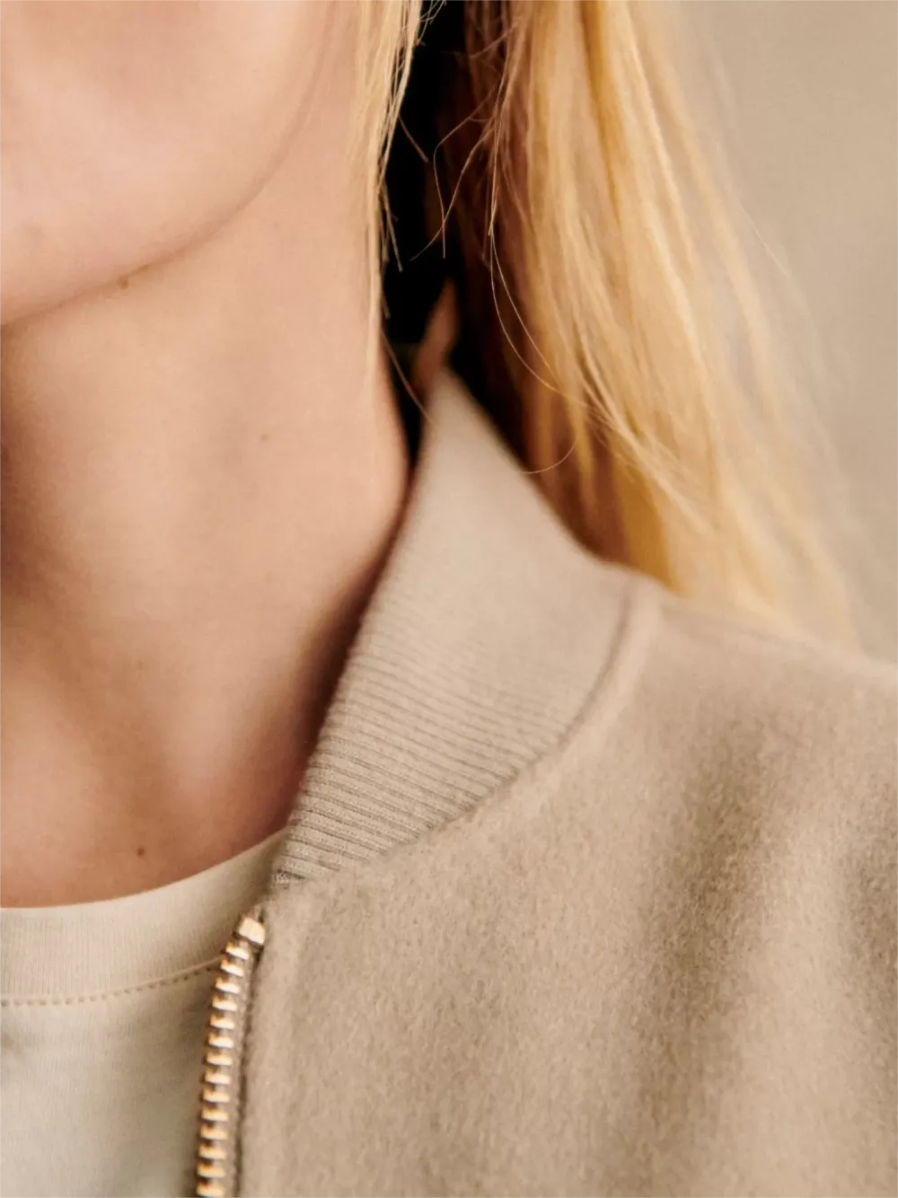 Letter Print Jacket