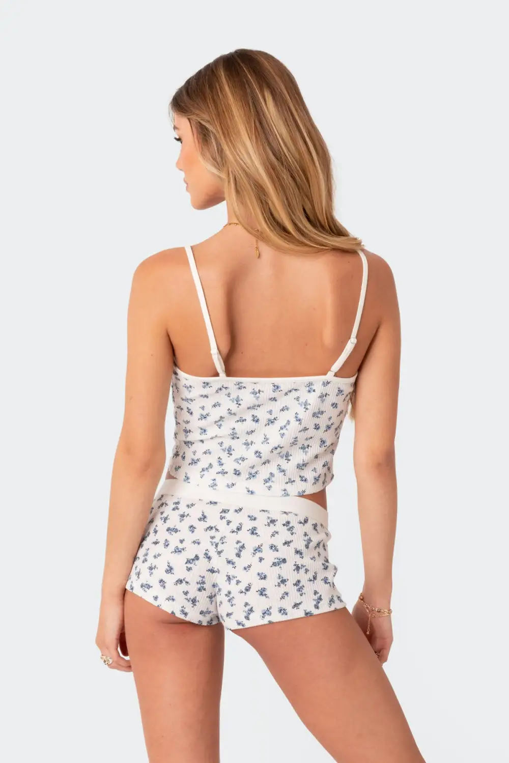 Pamper Waffle Tank Top