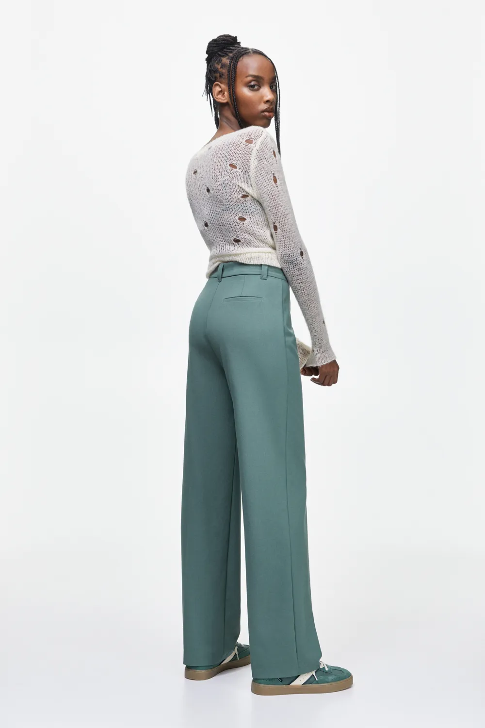 Pantalón de vestir recto
