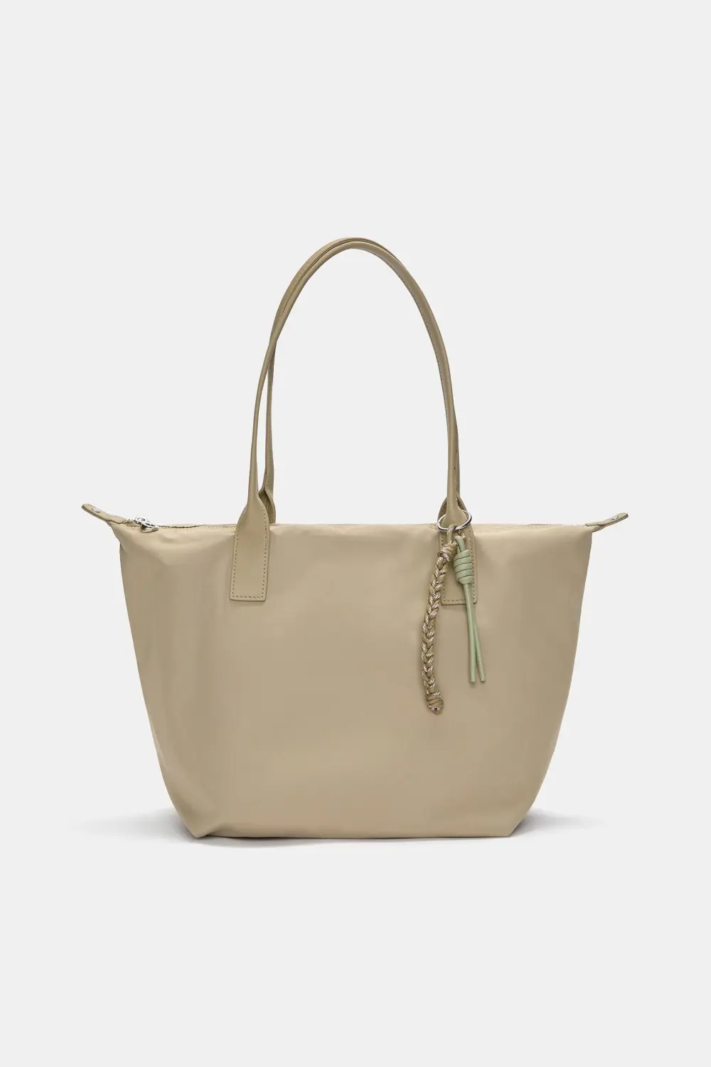 Bolso shopper nylon adorno