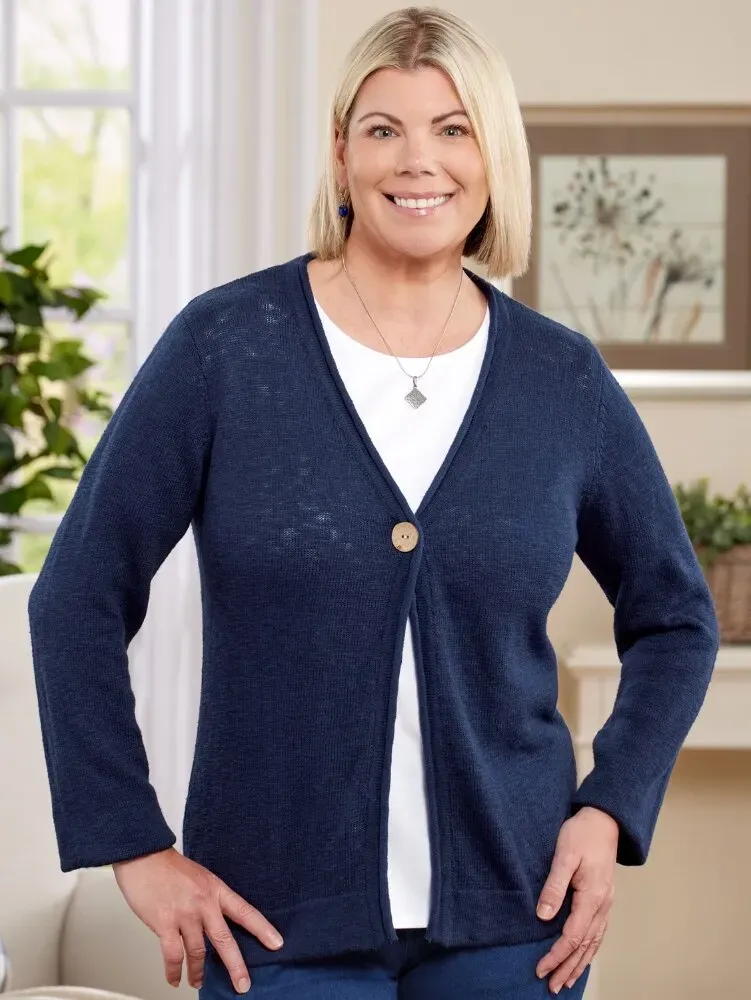 Women's Flyaway Cotton Cardigan