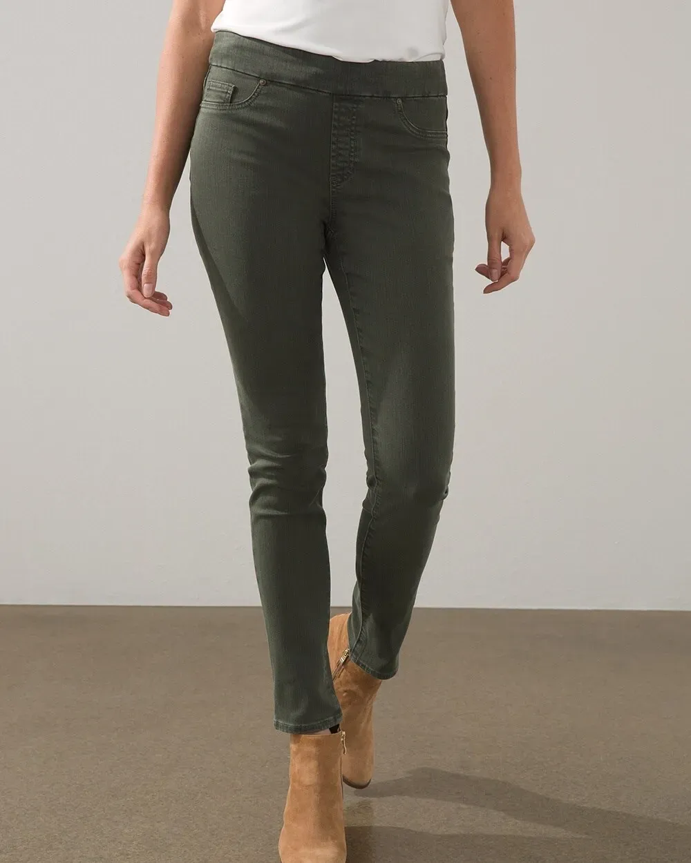 Denim Pull-On Jeggings