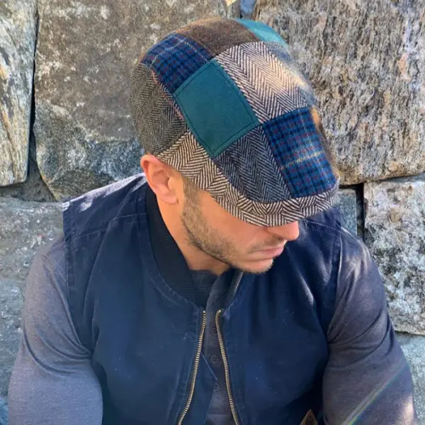 The Tradesman Boston Scally Cap - Patchwork Edition