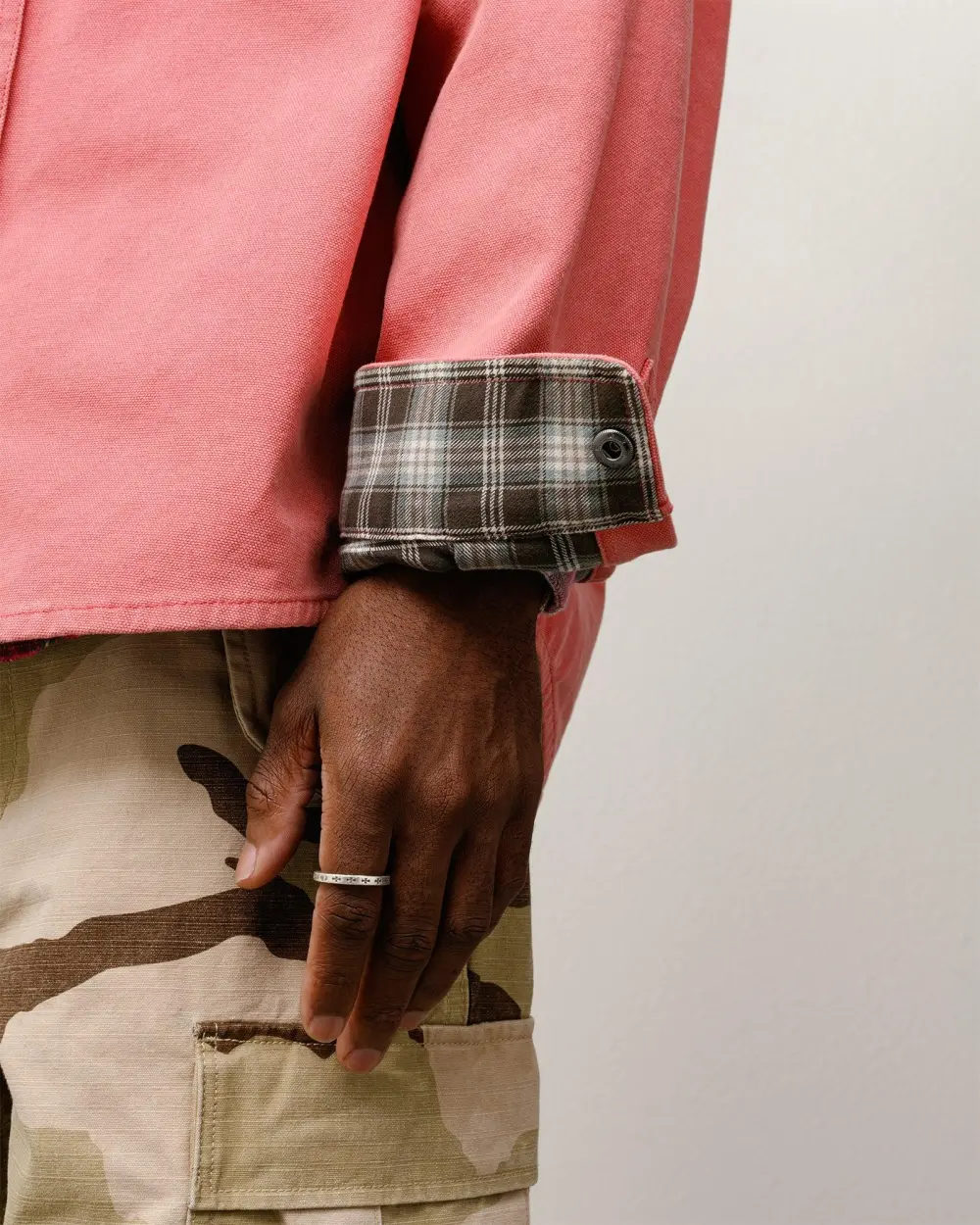 HEAVY WASHED CANVAS SHIRT