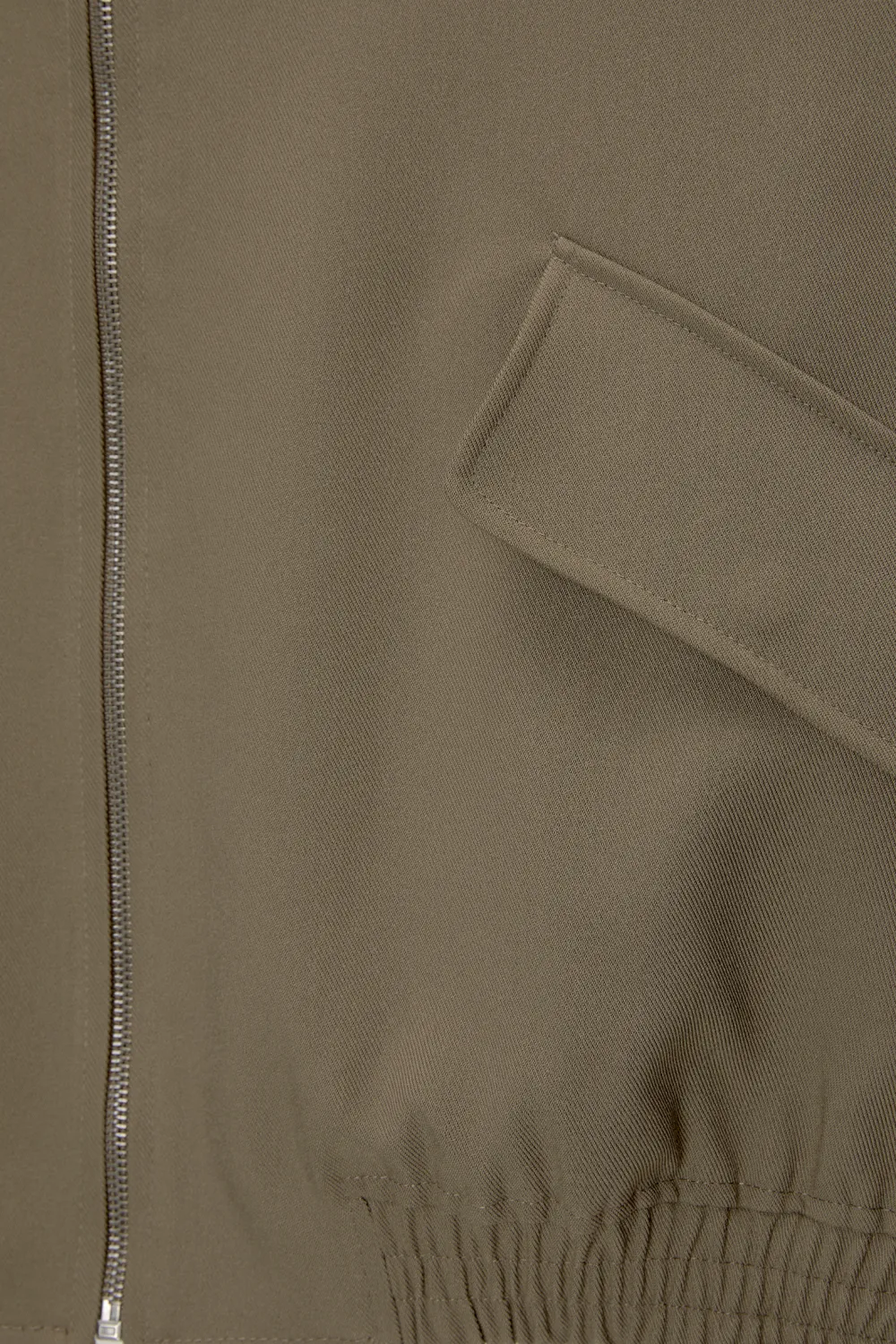 Chaleco oversize mangas desflecadas