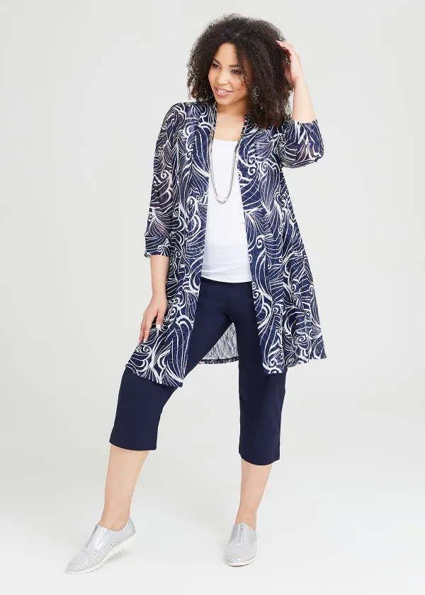 Expose Split Hem Crop Pant
