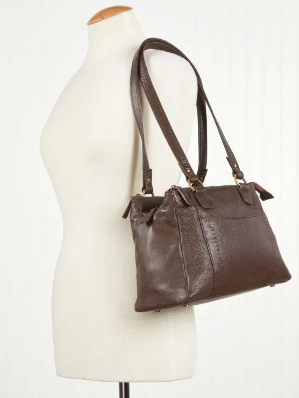 Ella Simone Rockingham Leather Organizer Bag