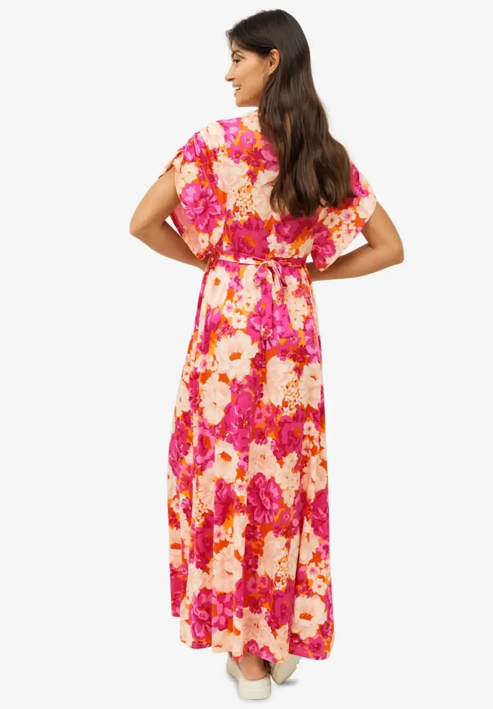 Knit Tie-Back Maxi