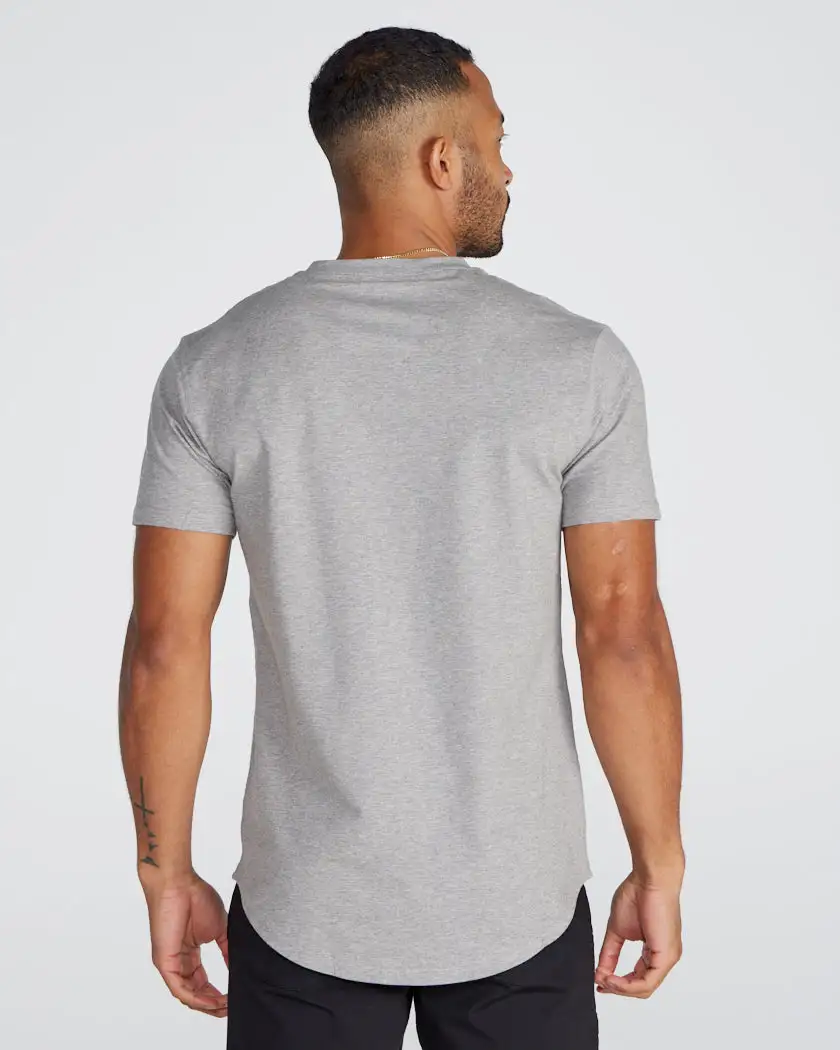 Drop-Cut V-Neck: Lux