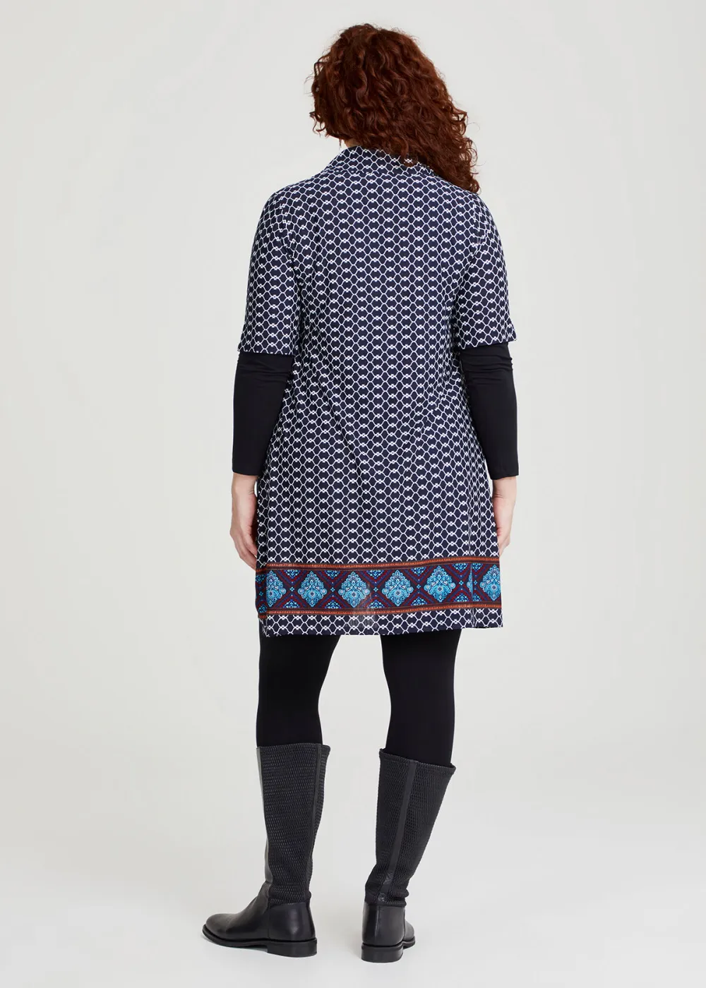 Border Print Tunic