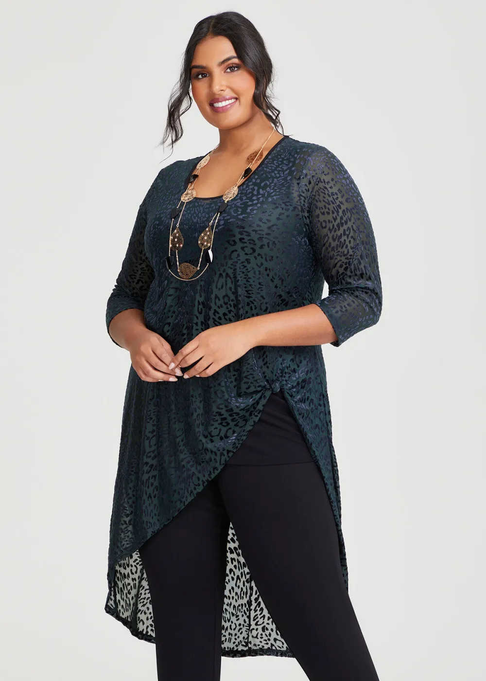 Velour Wild Ways Tunic