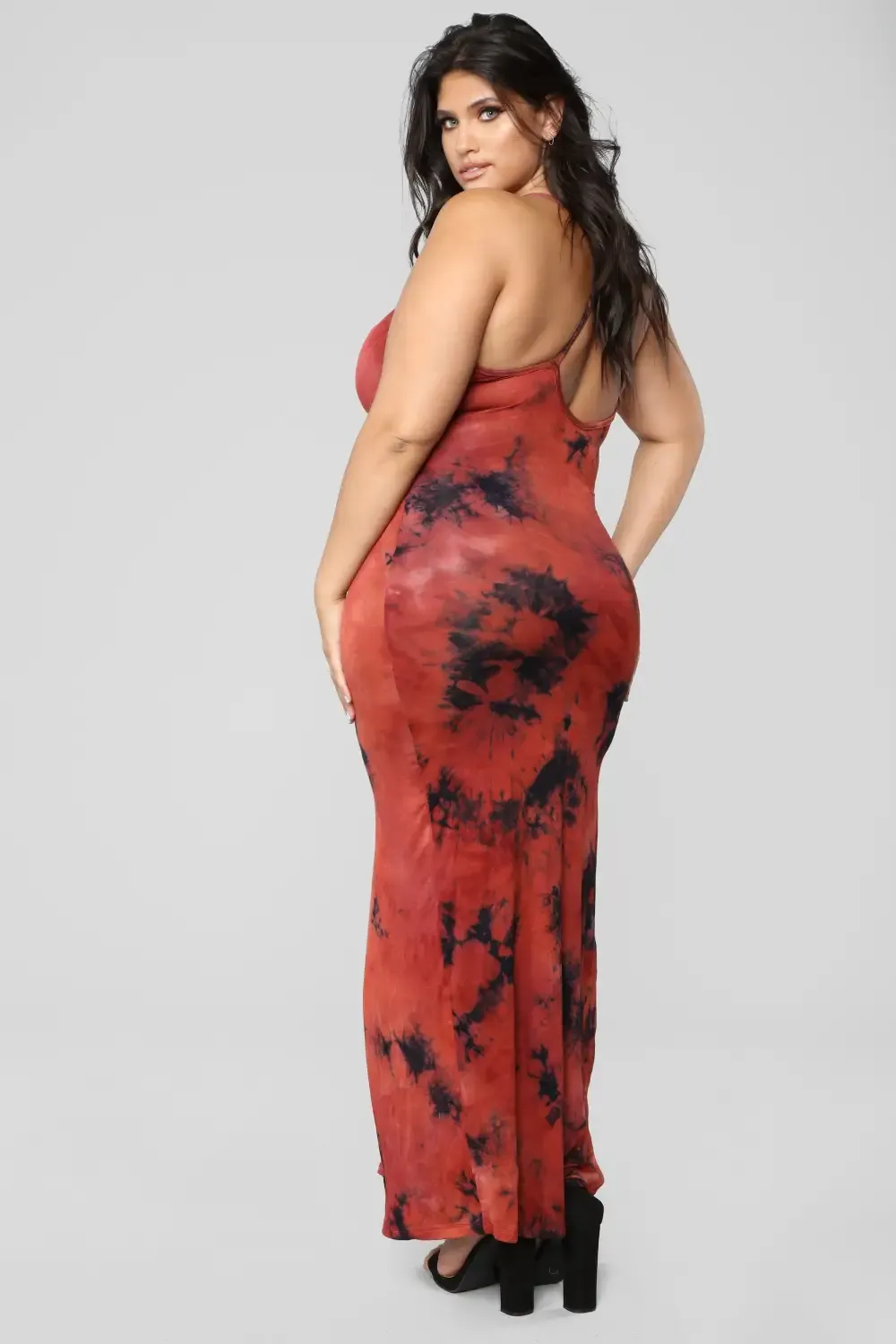 Dye For Me Dress - Rust