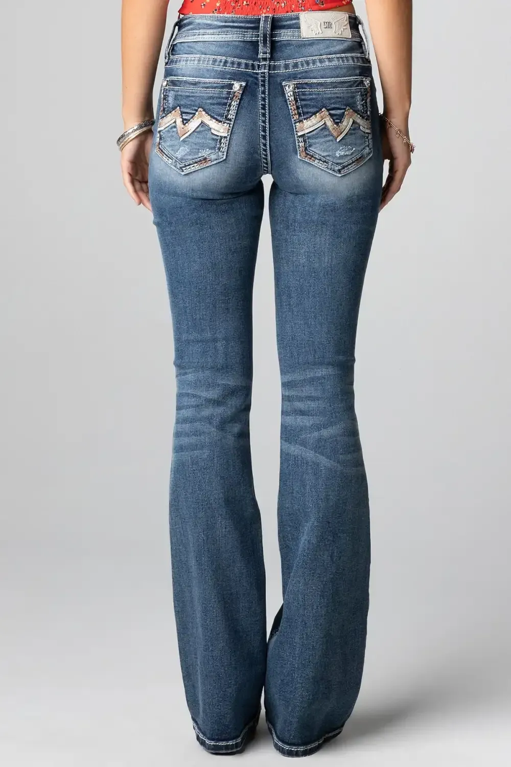 Tan M Life Bootcut Jeans