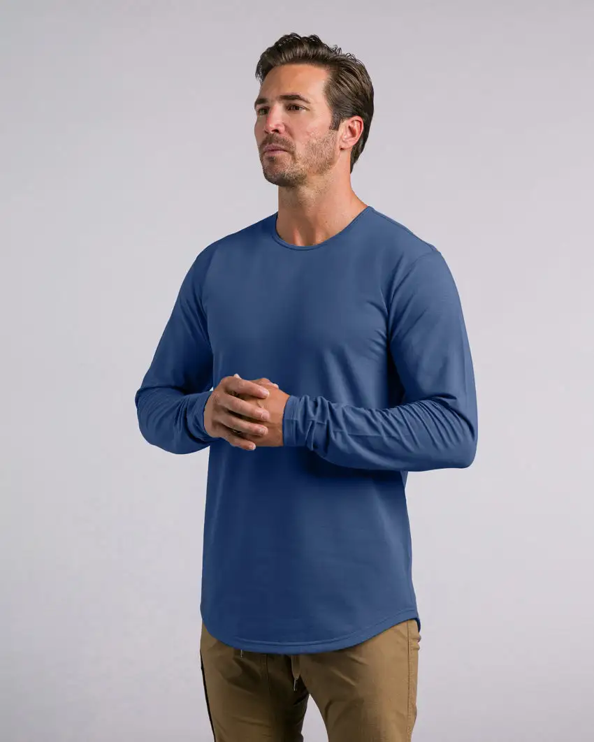 Drop-Cut Long Sleeve: Bylt Signature