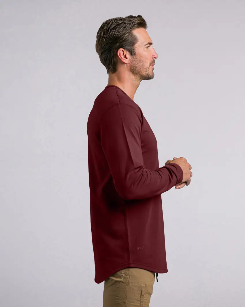 Drop-Cut Long Sleeve: Bylt Signature