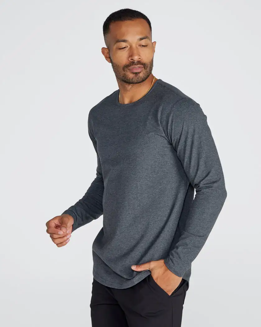 Drop-Cut Long Sleeve: Lux