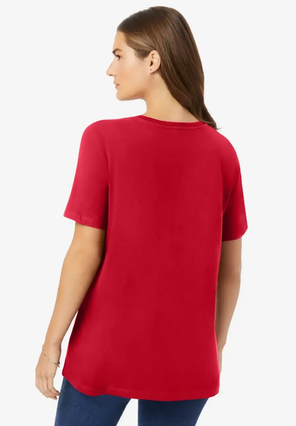 Perfect Short-Sleeve Crewneck Tee