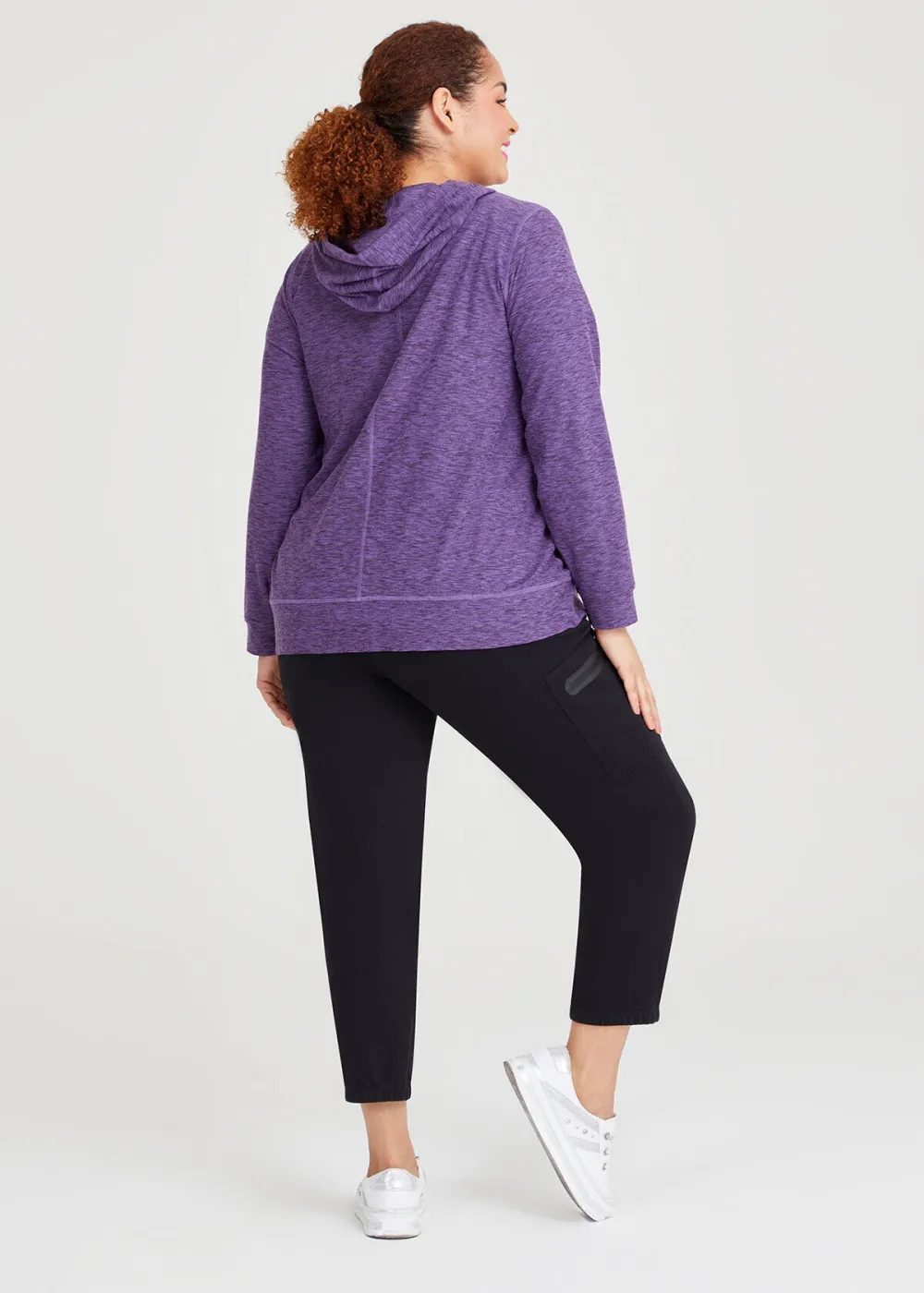 Brushed Tech Half Zip Top