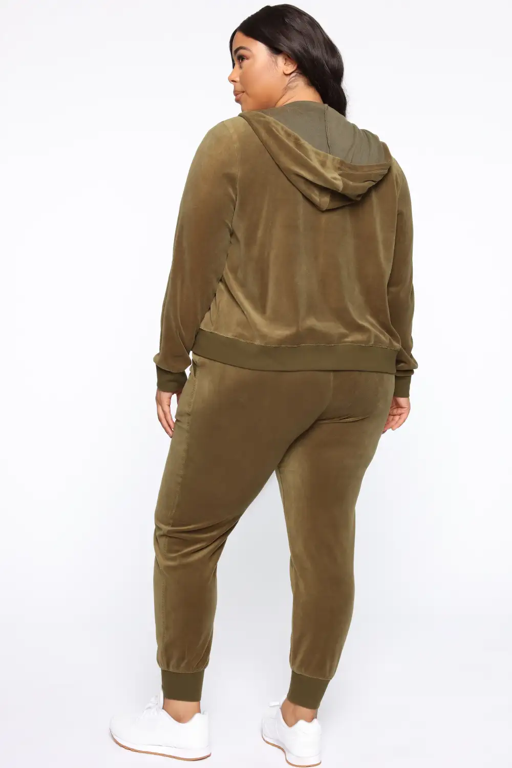 The Original Trendsetter Velour Set - Olive