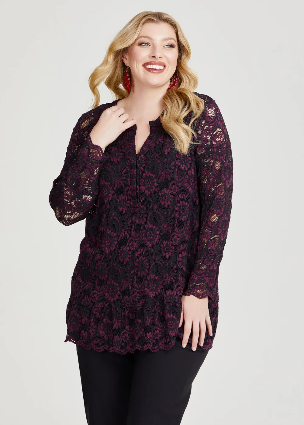 Lace Lauren Top