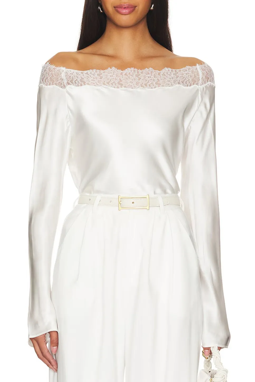 White Lace Top