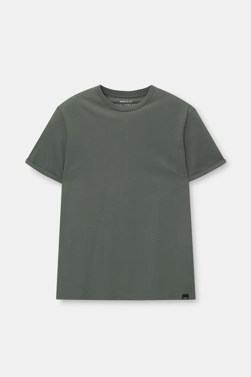 Basic muscle fit T-shirt
